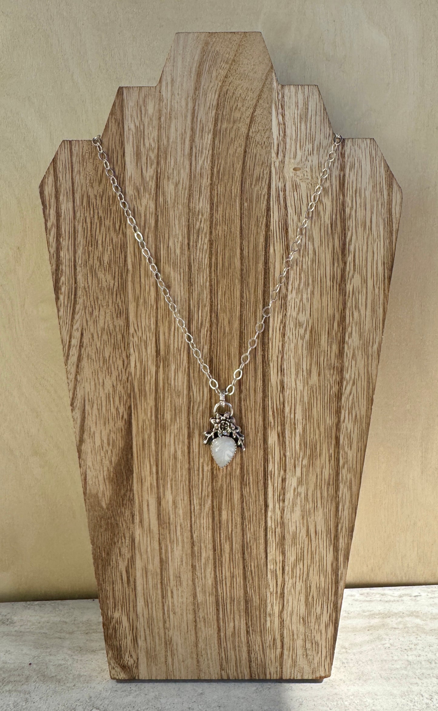 Rainbow Moonstone Necklace