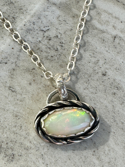 Ethiopian Opal Necklace