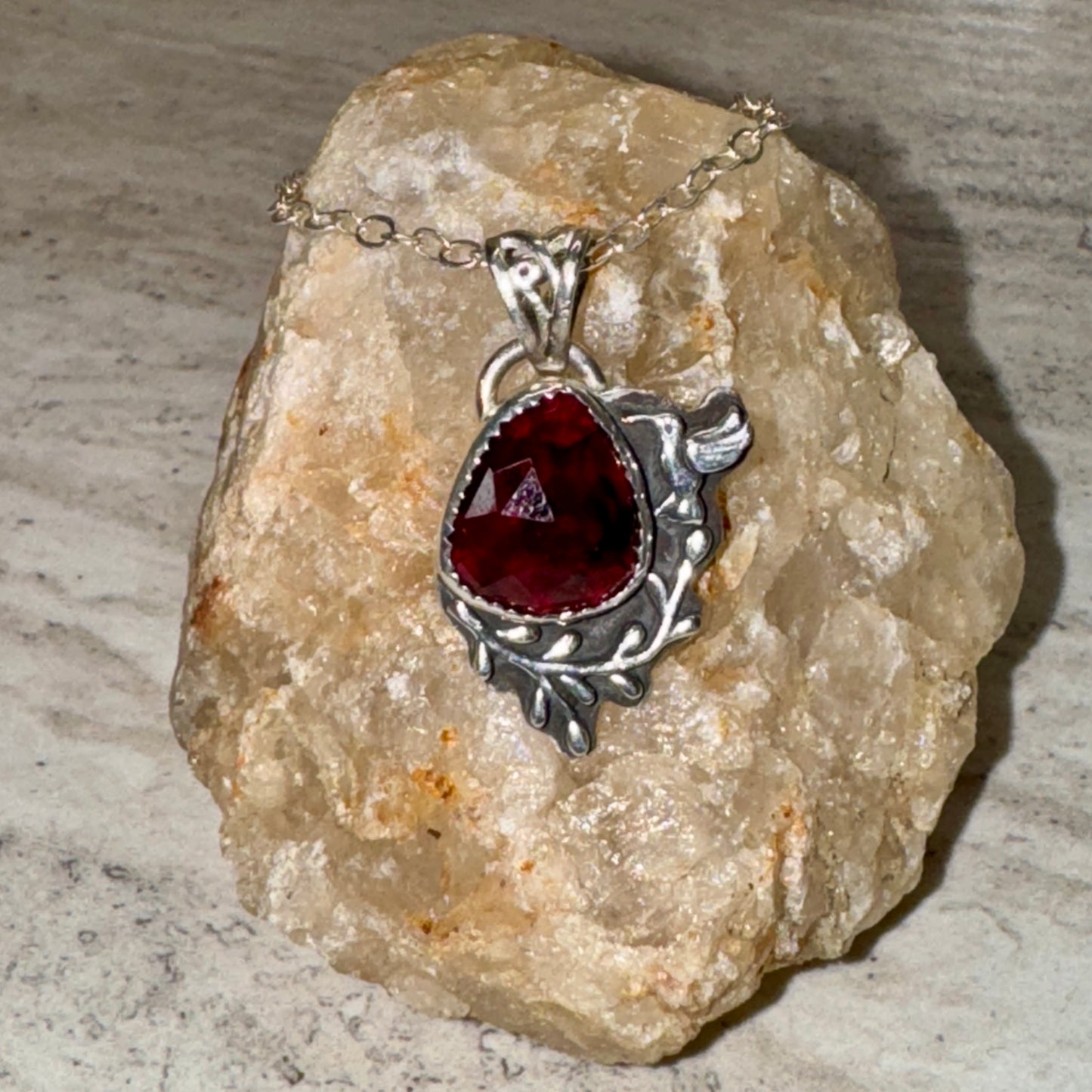 Hessonite Garnet Necklace