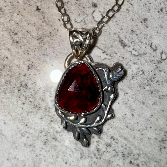 Hessonite Garnet Necklace